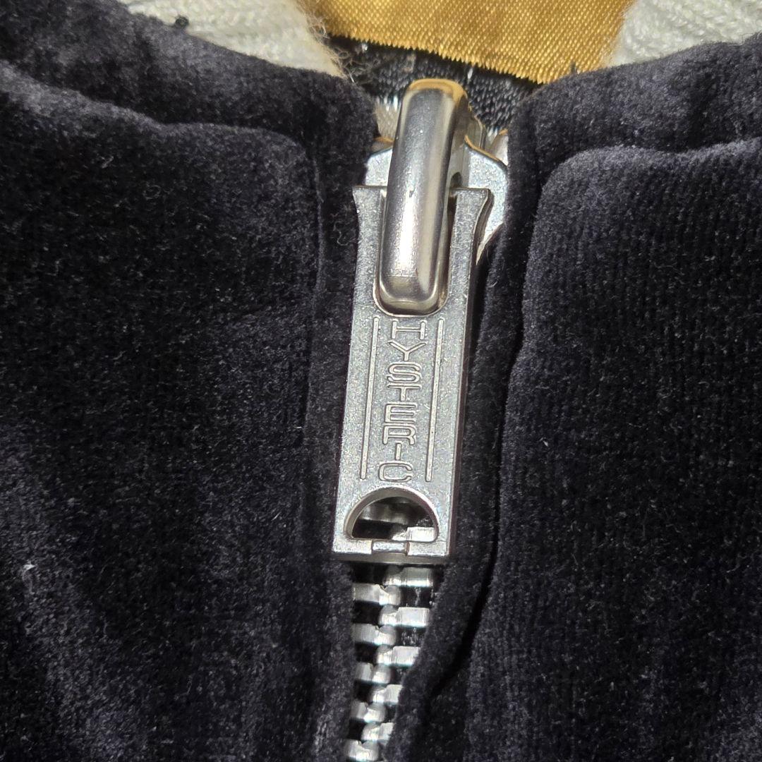 ヒステリックグラマー スカジャン 別珍 リバーシブル 最高デザイン