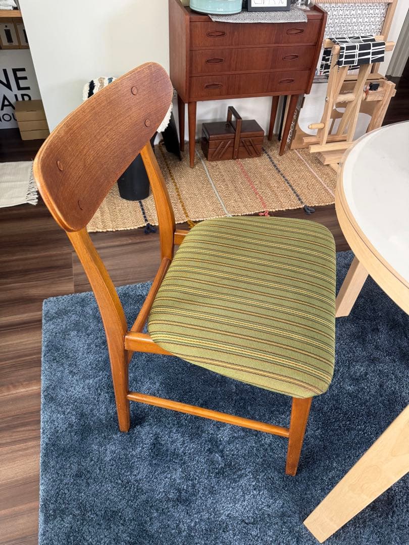 Denmark　ビンテージ　ダイニングチェア　ミッドセンチュリー　チェア　椅子
