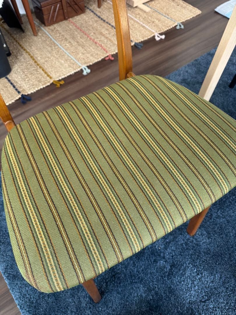 Denmark　ビンテージ　ダイニングチェア　ミッドセンチュリー　チェア　椅子