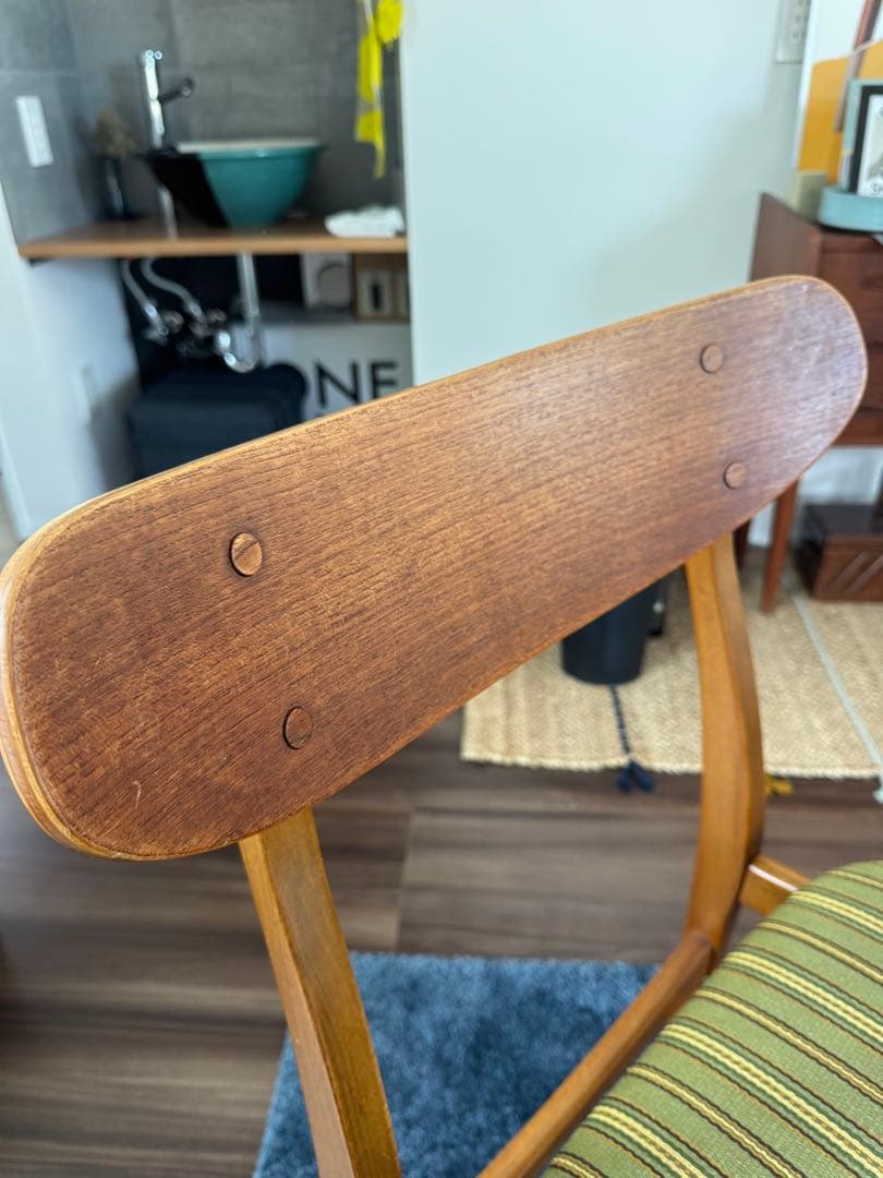 Denmark　ビンテージ　ダイニングチェア　ミッドセンチュリー　チェア　椅子