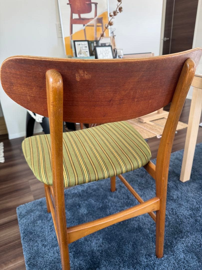 Denmark　ビンテージ　ダイニングチェア　ミッドセンチュリー　チェア　椅子