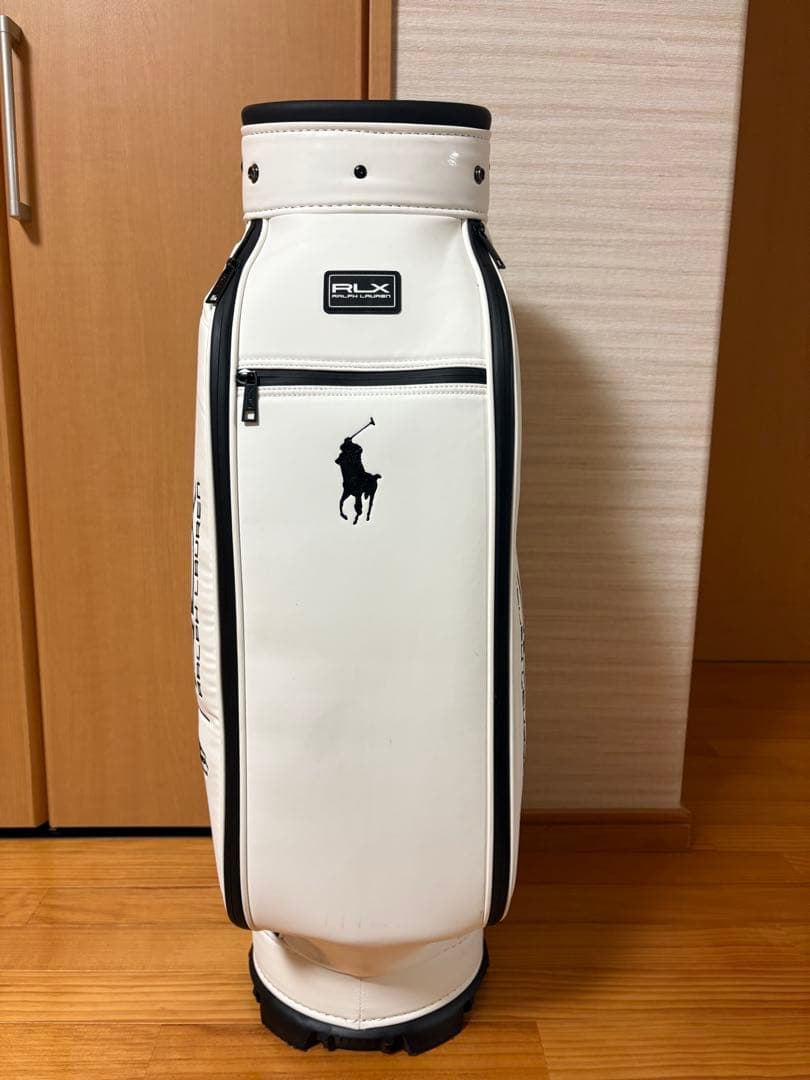 RLX Premium series キャディバッグ ホワイト　フード付き