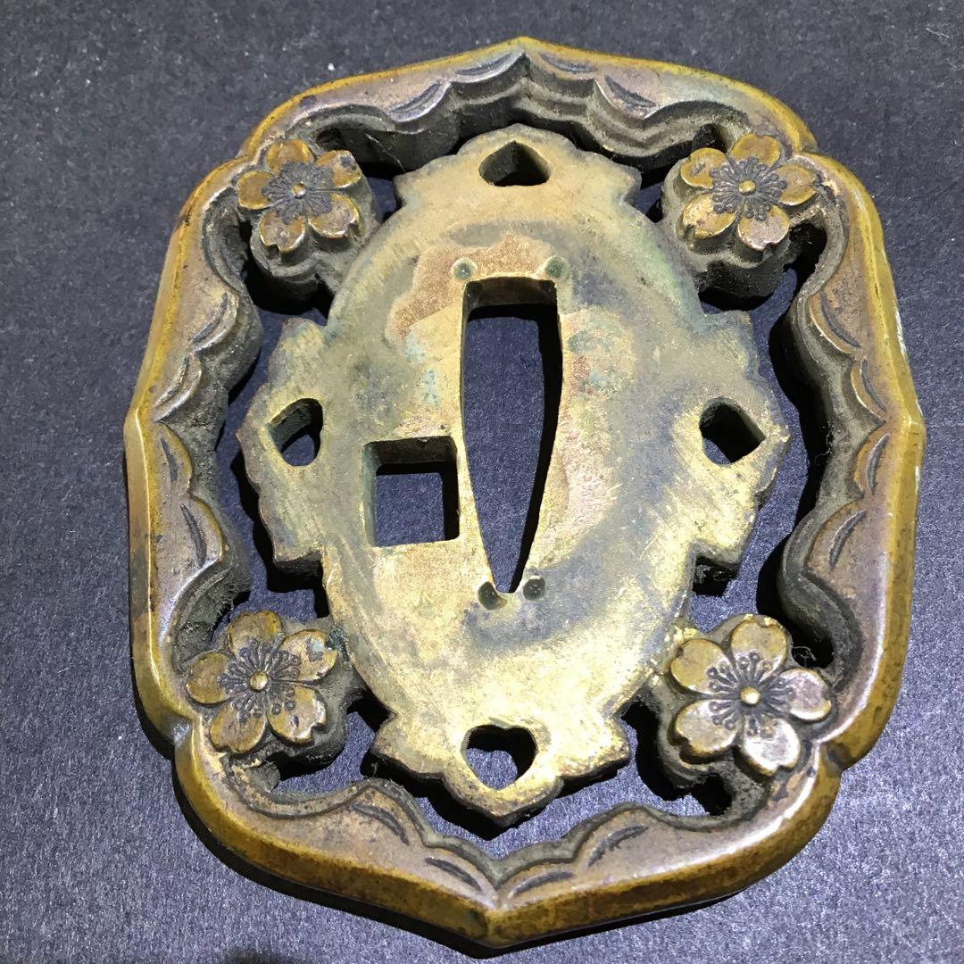 明治期軍刀六層鍔　希少