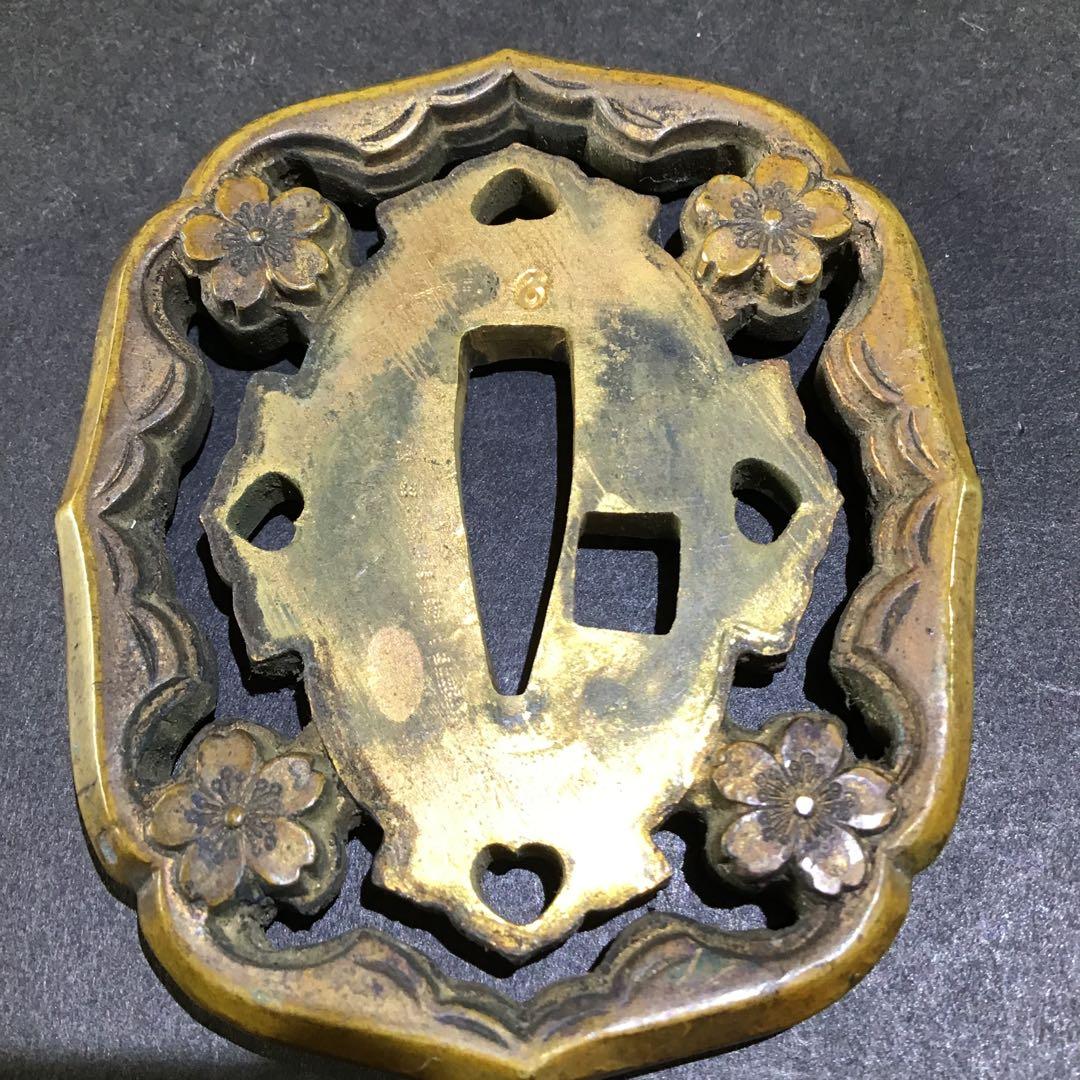 明治期軍刀六層鍔　希少