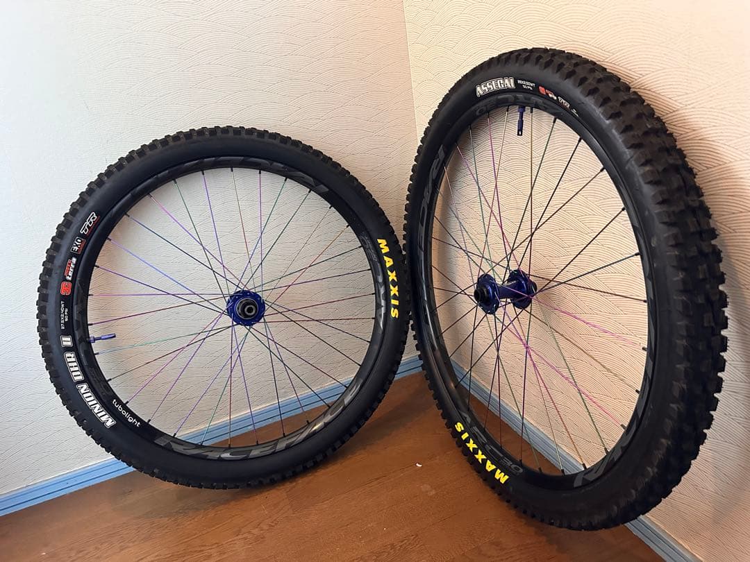 マグ 1/2 CHRIS KING手組みホイール（マレット仕様）