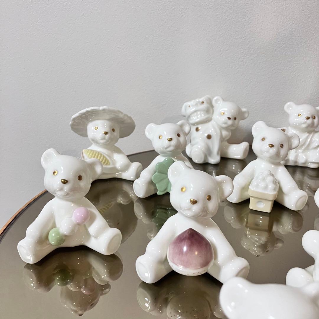 Noritake フィギュリン 置物 ノリタケの森 ベアシリーズ 限定品