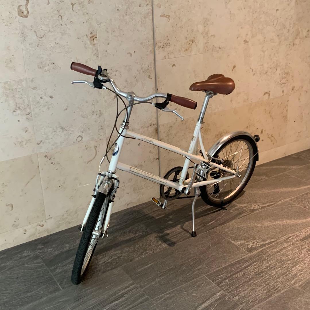 Bianchi ミニベロ　ホワイト