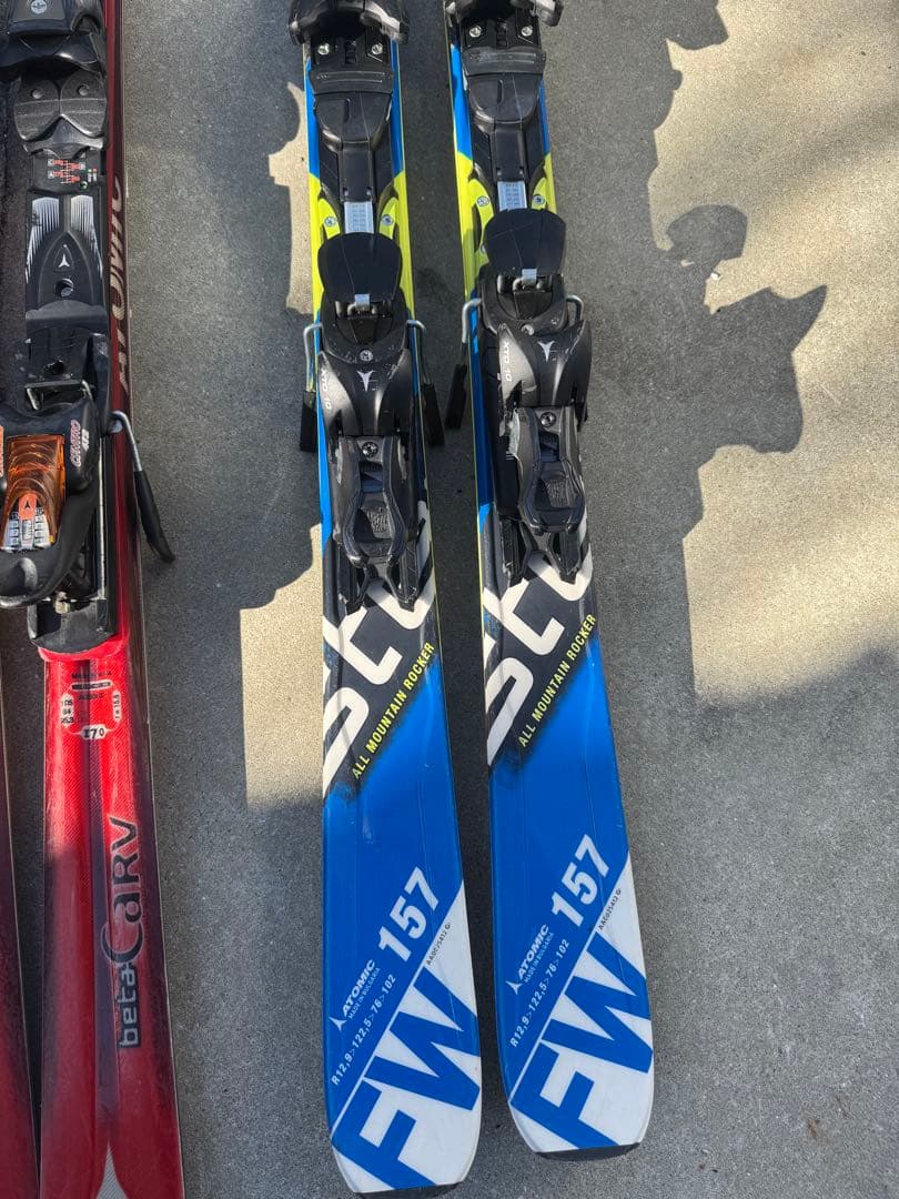 スキー atomic 10-16 170cm FW 157cm