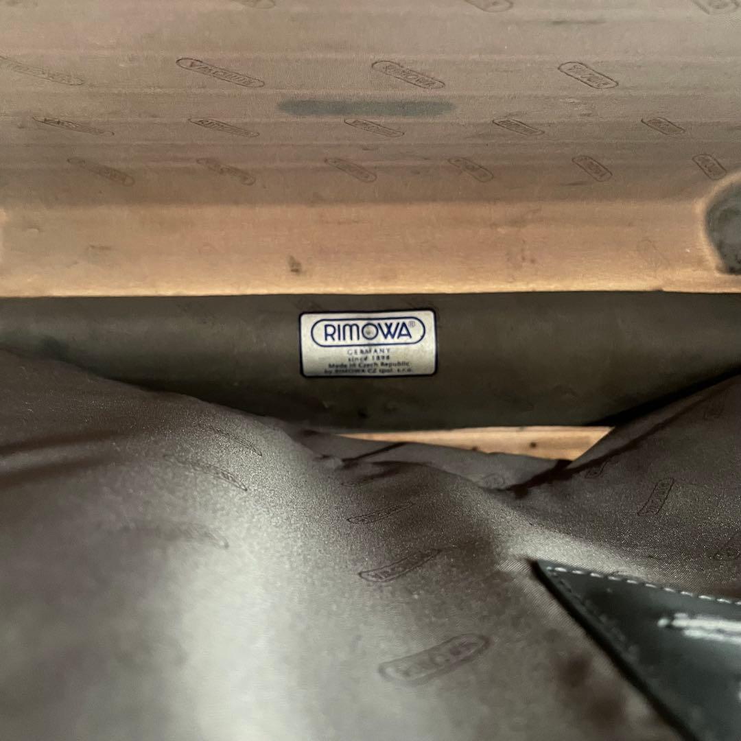 良品 RIMOWA キャリーケース シルバー ビジネストローリー サルサ 25L