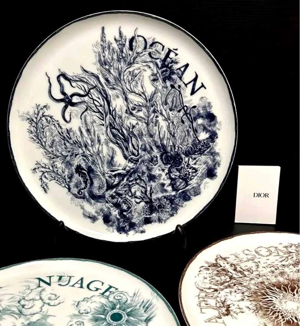 オ*5様 ※未使用保管品　クリスチャンディオール　プレート 4枚　ABCDior