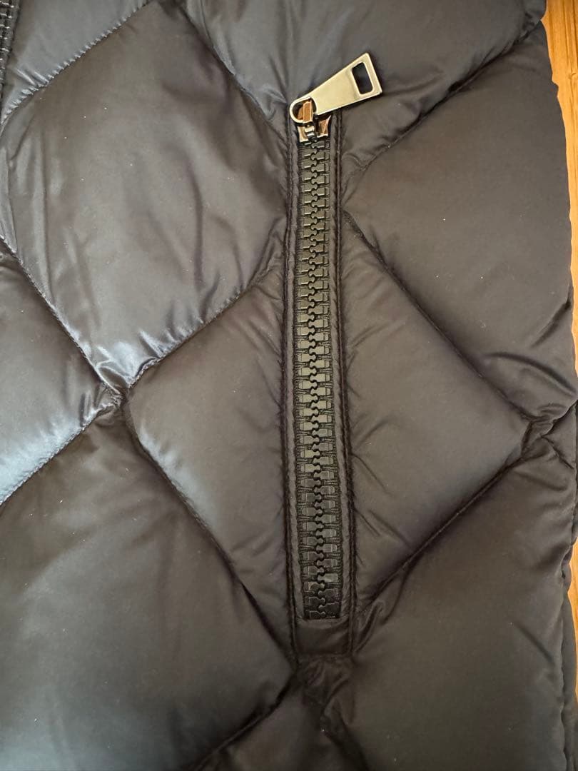 モンクレール　ダウンジャケット　サイズ0 ブラック