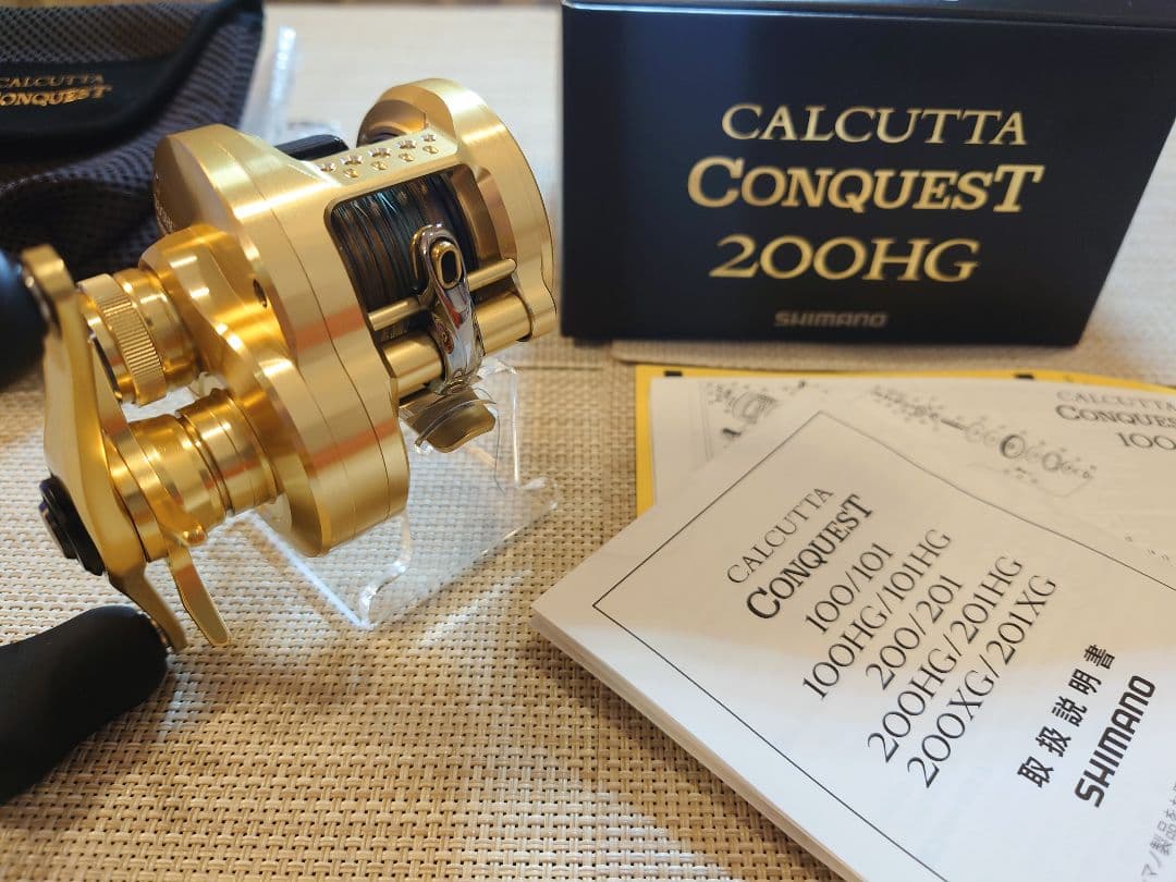 シマノ 21カルカッタコンクエスト 200HG