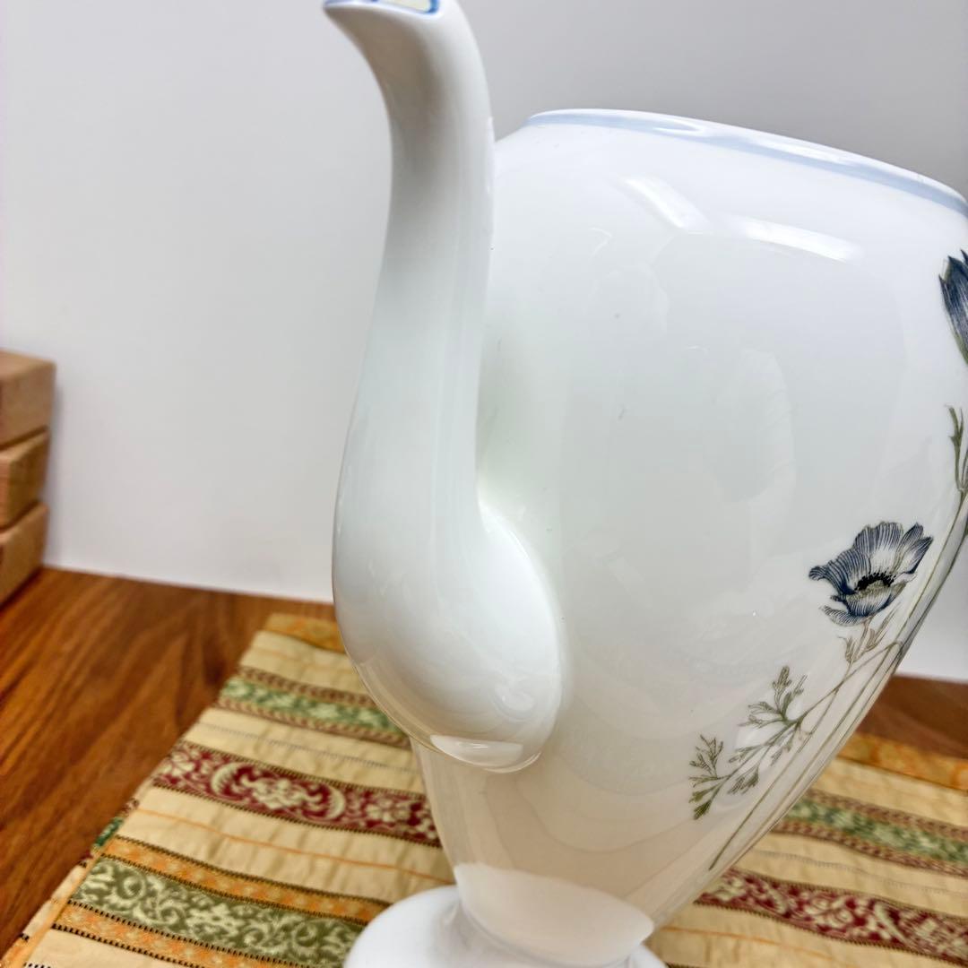 極美品 ウェッジウッド グレンミスト スージークーパーコーヒーティーポット 黒壺