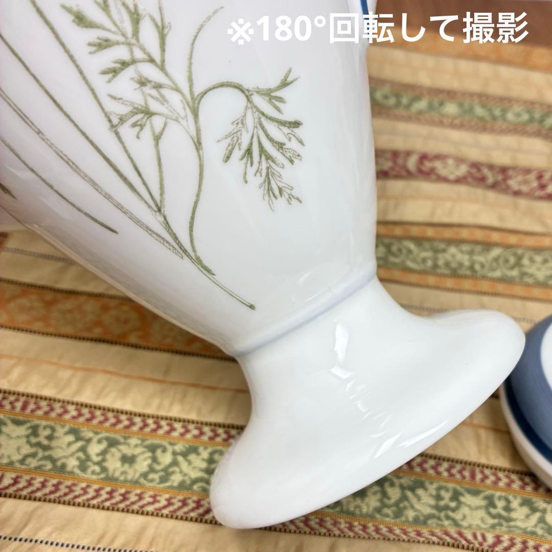 極美品 ウェッジウッド グレンミスト スージークーパーコーヒーティーポット 黒壺