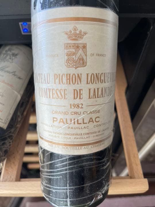 ピション・ロングヴィル・コンテス・ド・ラランド 1982 PP100点