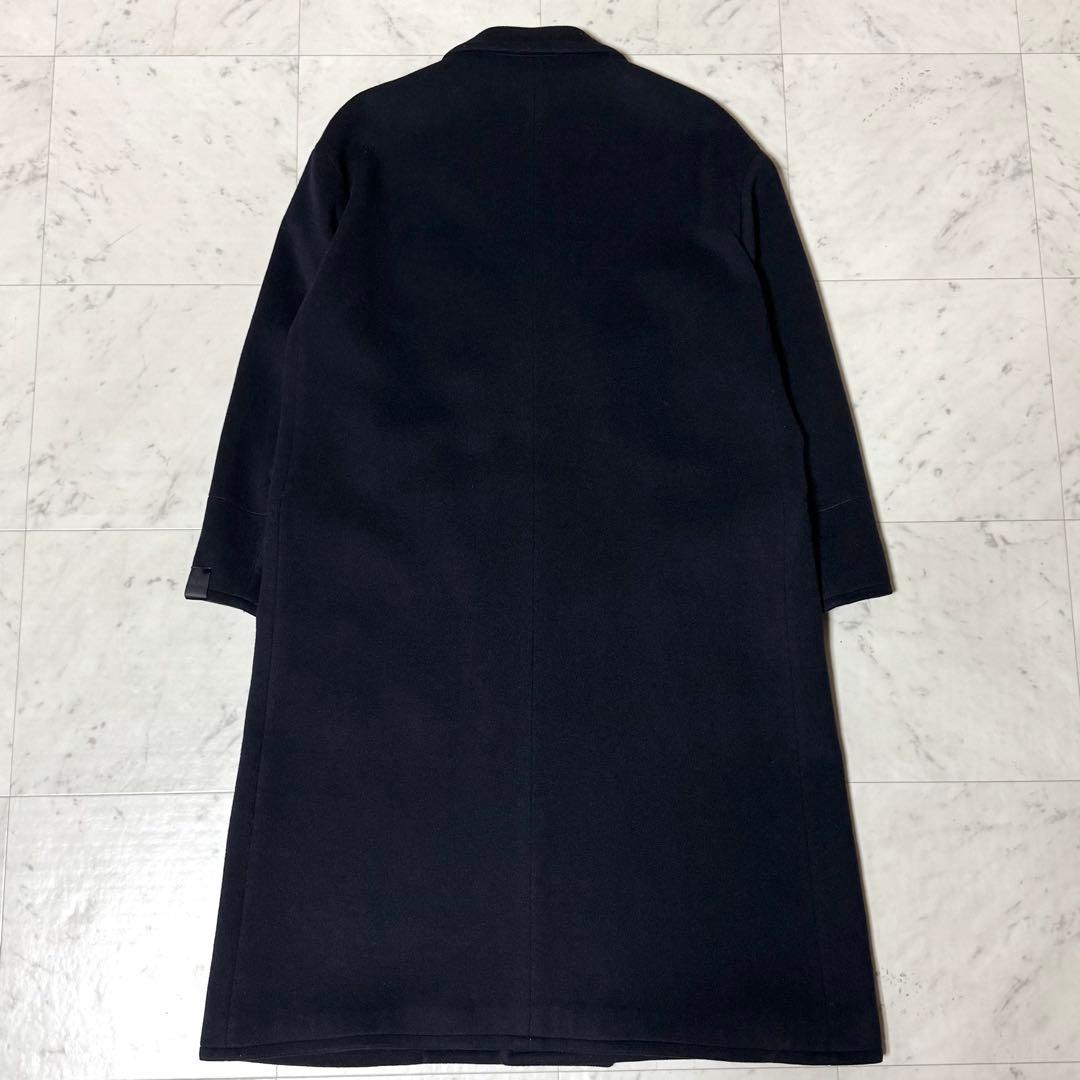 【着丈117㎝】 N.HOOLYWOOD ダブルチェスターコート ウール 36