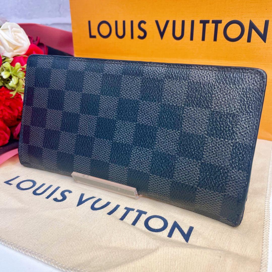 ✨超美品✨ ルイヴィトン ポルトフォイユ ブラザ ダミエ グラフィット 長財布