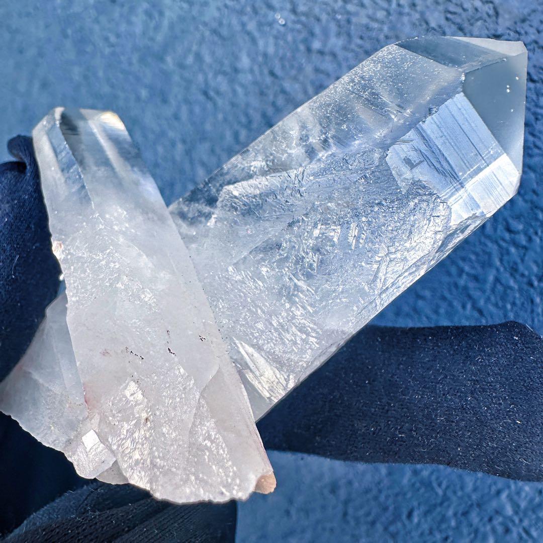 高透明度❗️超綺麗♡マニカランヒマラヤ水晶クラスター天然石パワーストーンA1477