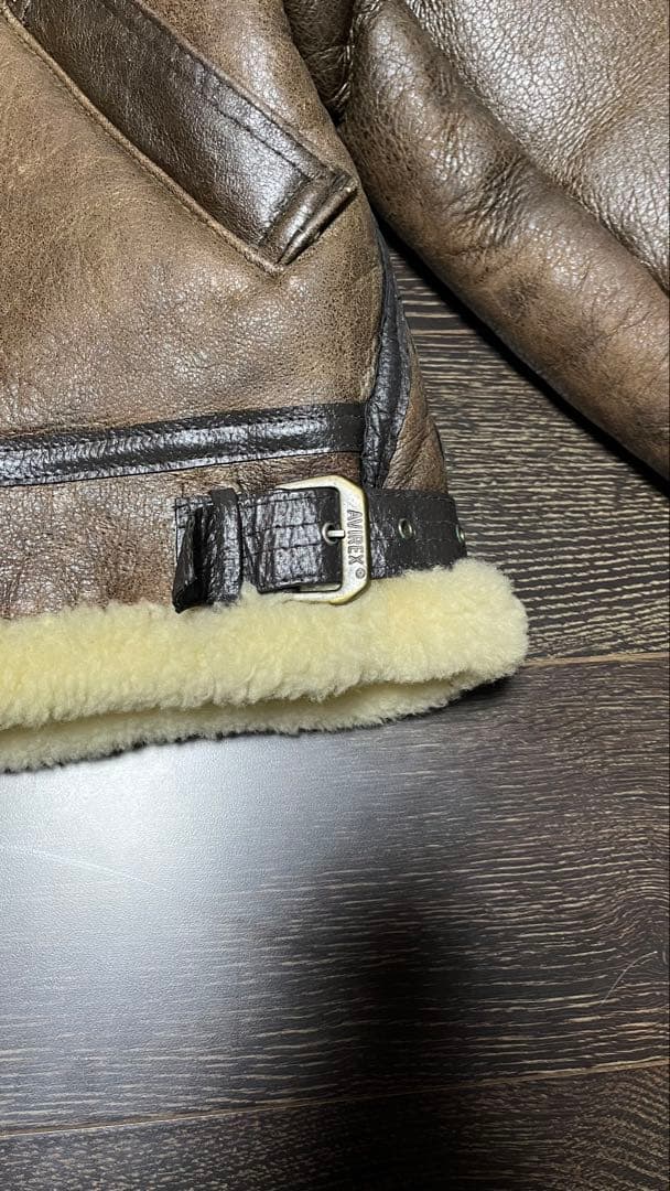 AVIREX B-3 ムートンジャケット フライトジャケット