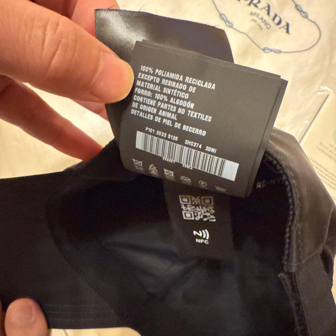 たまぴかプラダ　キャップ　Mサイズ　PRADA 美品