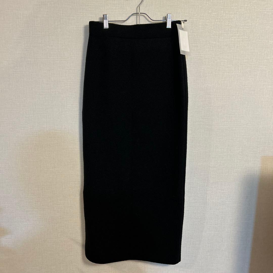 【完売品・タグ付き】todayful puffy knit skirt