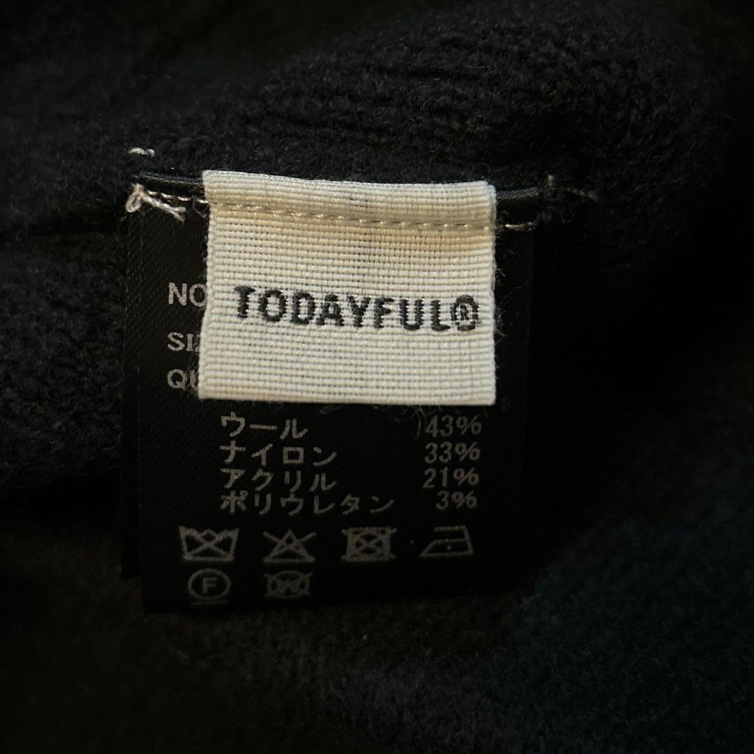 【完売品・タグ付き】todayful puffy knit skirt