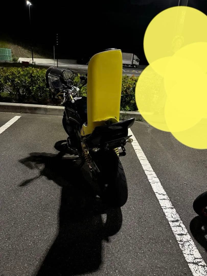 か*み様 xjr三段シートシート 黒 黄色