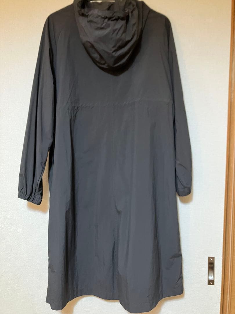 【美品】アワーホーム　撥水素材のダブルジップコート