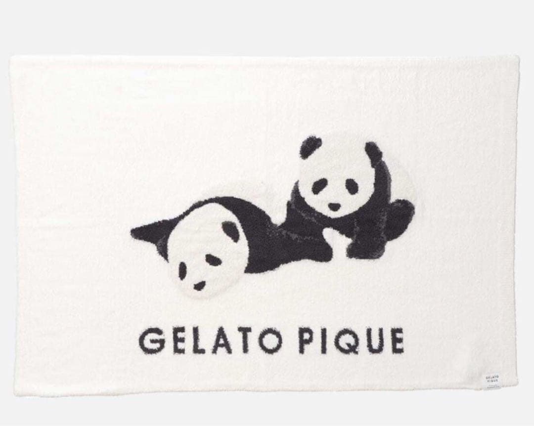 新品未使用GELATO PIQUE パンダ柄マルチカバー　ブランケット