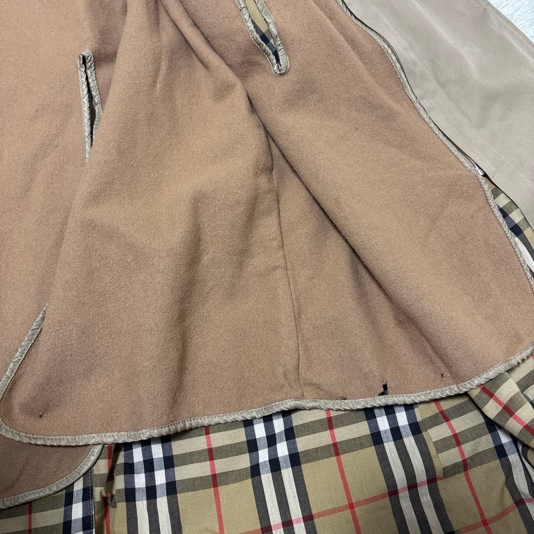 DiiiMバーバリーズ　膝下ステンカラー2XL ベージュ　ノバチェック