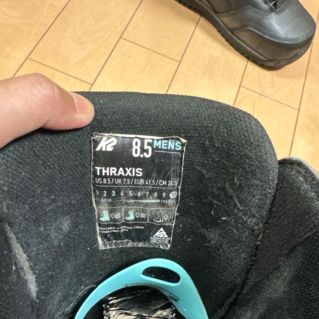K2 THRAXIS スラキシス 26.5 スノーボード ブーツ