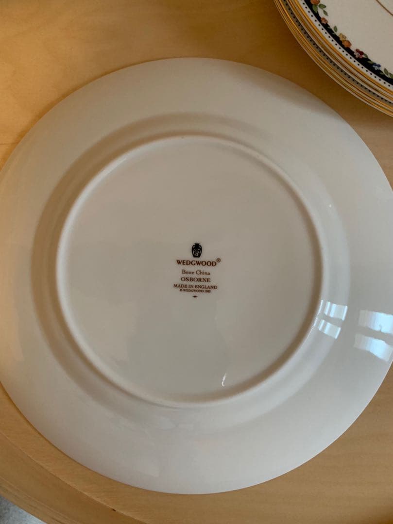 ウェッジウッド オズボーン プレート 20cm 5枚セット