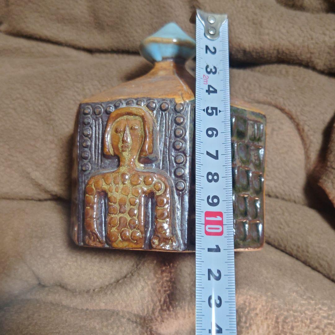 グスタフスベリ★バーティル・ヴァリーン六角形の家★北欧陶器オブジェ送料無料