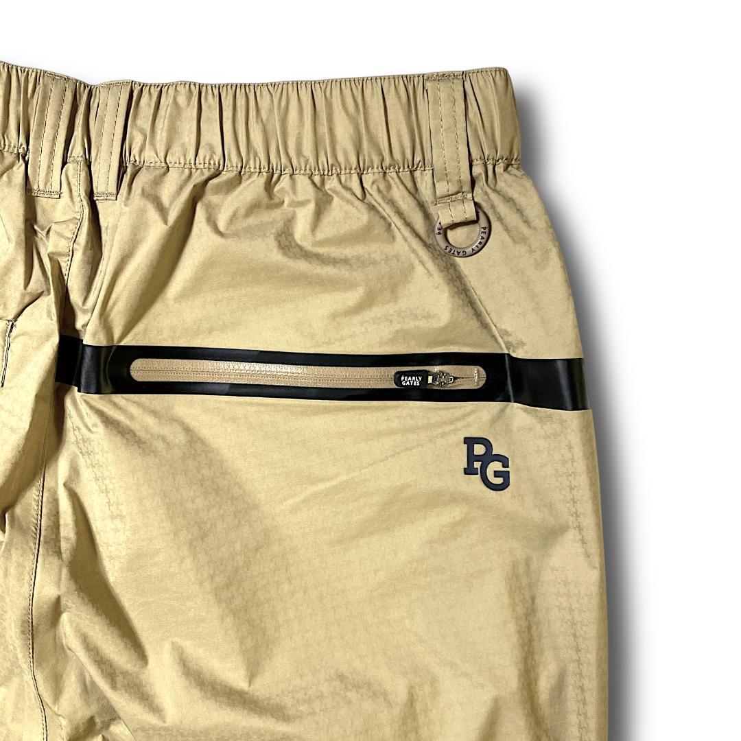 0 パーリーゲイツ AQUAX 撥水 防水 ビッグロゴ レインパンツ 040