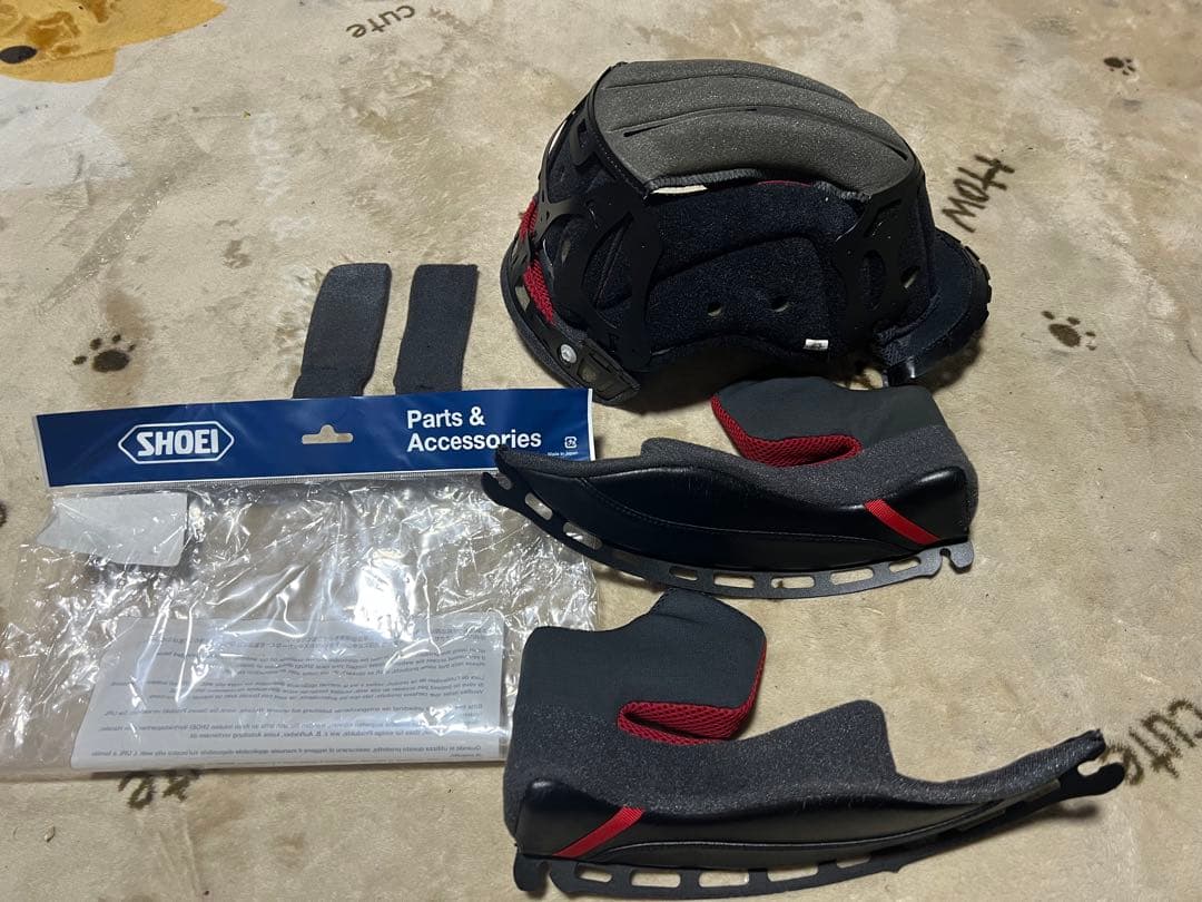 ショーエイ　X-14内装セット美品