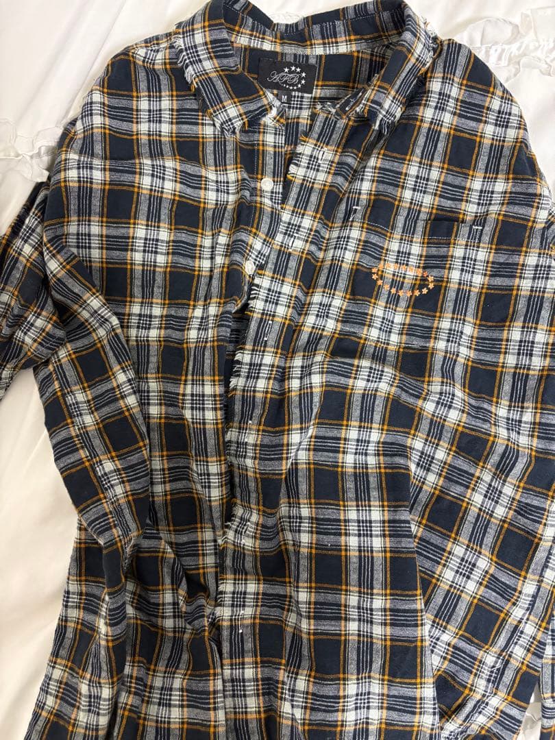 afb チェックシャツ