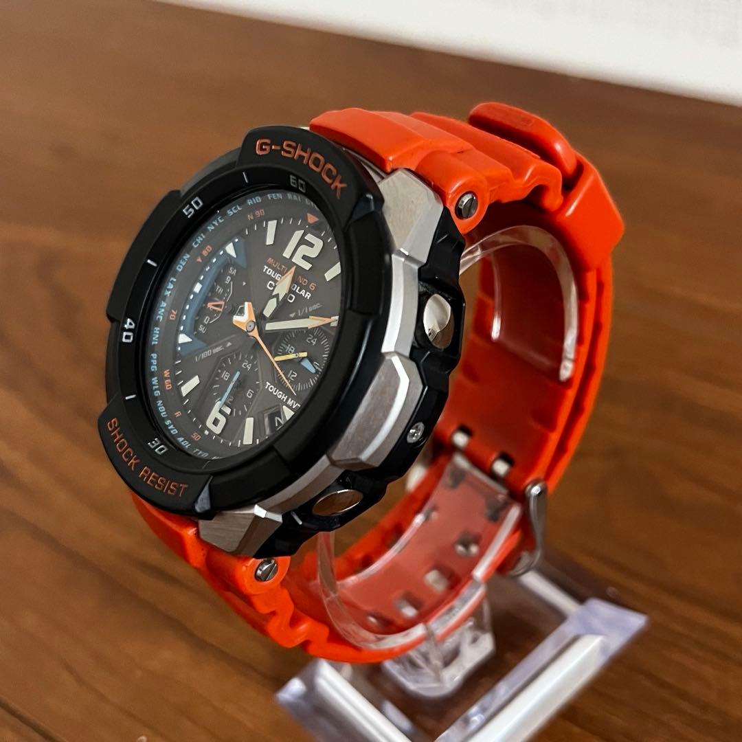 美品 G-SHOCK GW-3000M スカイコクピット ブラック 電波ソーラー