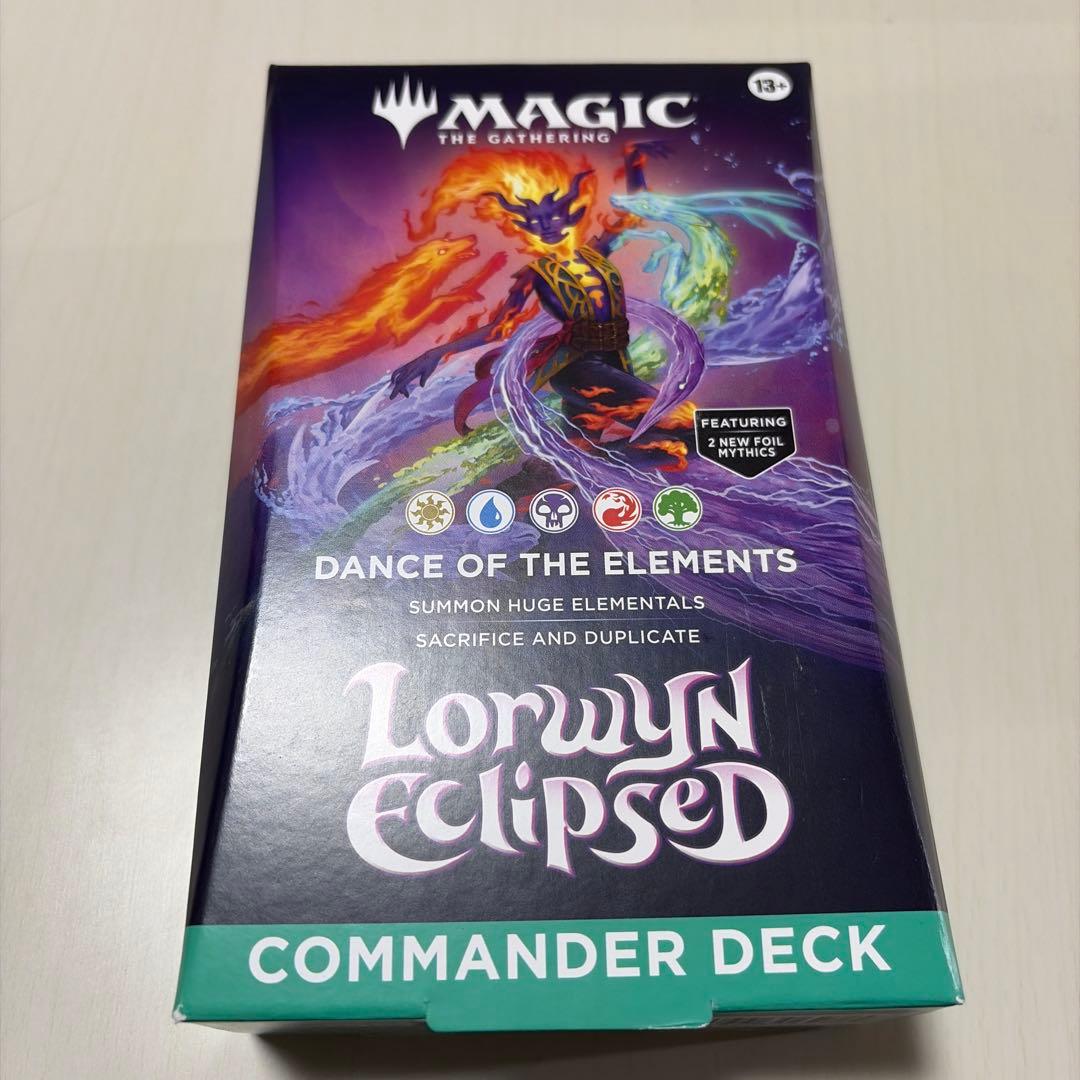 b*f様 MTG 『ローウィンの昏明』統率者デッキ エレメンタルの舞踊　英語版