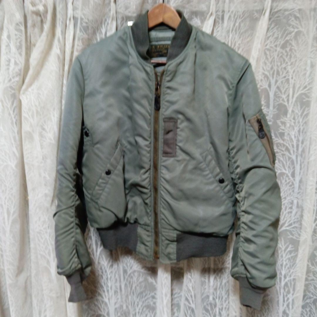 90年代旧リアルマッコイズMA1実名復刻ローレンスポーツウェア