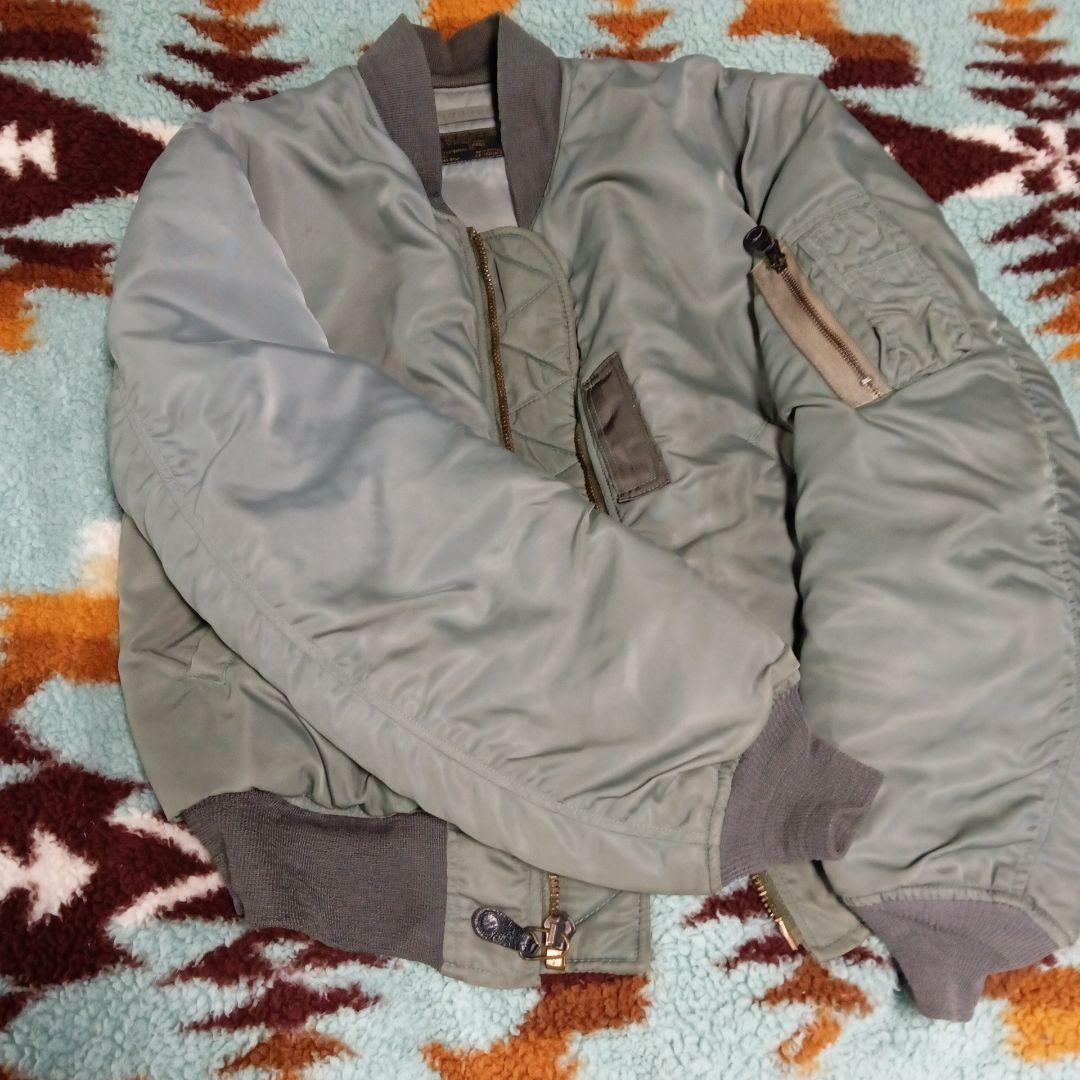 90年代旧リアルマッコイズMA1実名復刻ローレンスポーツウェア