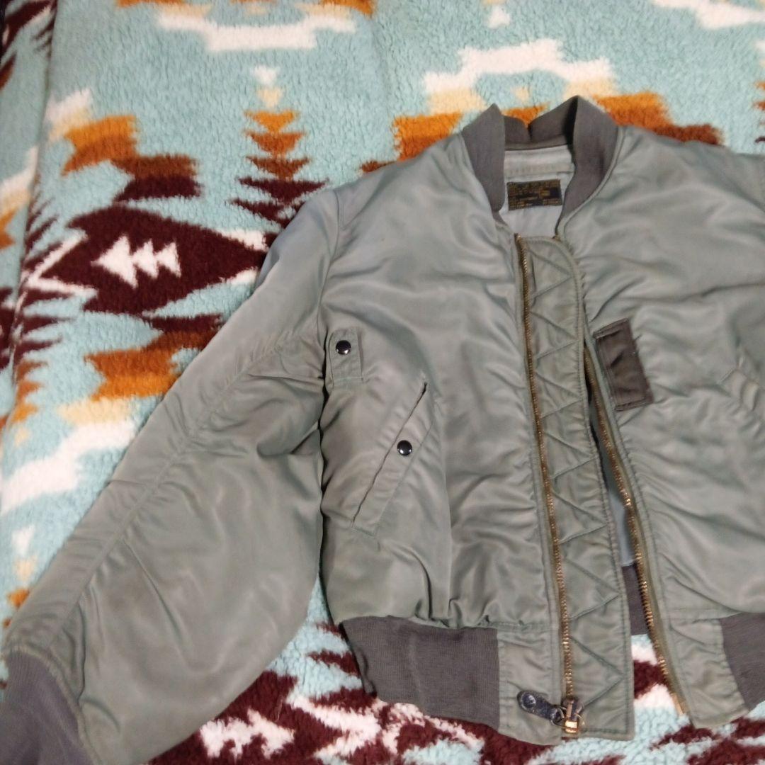 90年代旧リアルマッコイズMA1実名復刻ローレンスポーツウェア