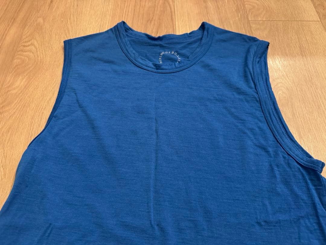 yamatomichi 山と道 メリノウール ノースリーブ Mサイズ　美品