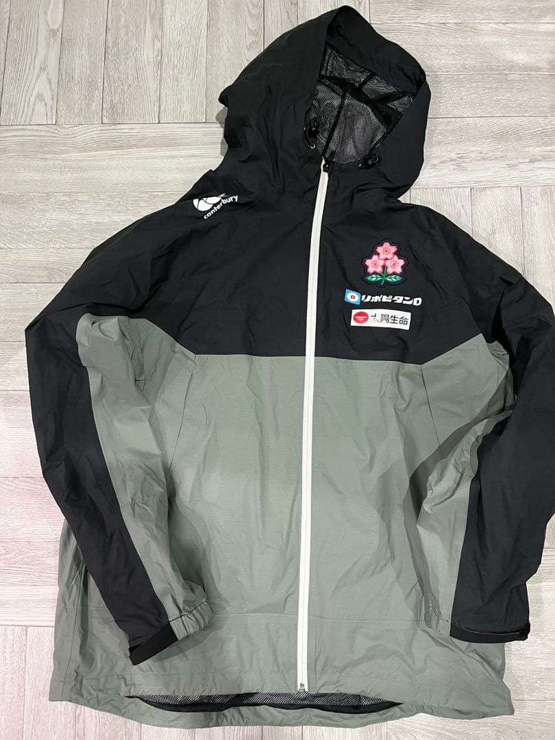 美品　カンタベリー ラグビー日本代表 シールドパフォーマンスジャケット 3L