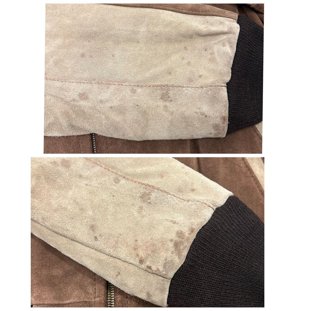 SCHOTT 70s IDEAL ロゴ刺繍 スエード 40 米国製　スタジャン