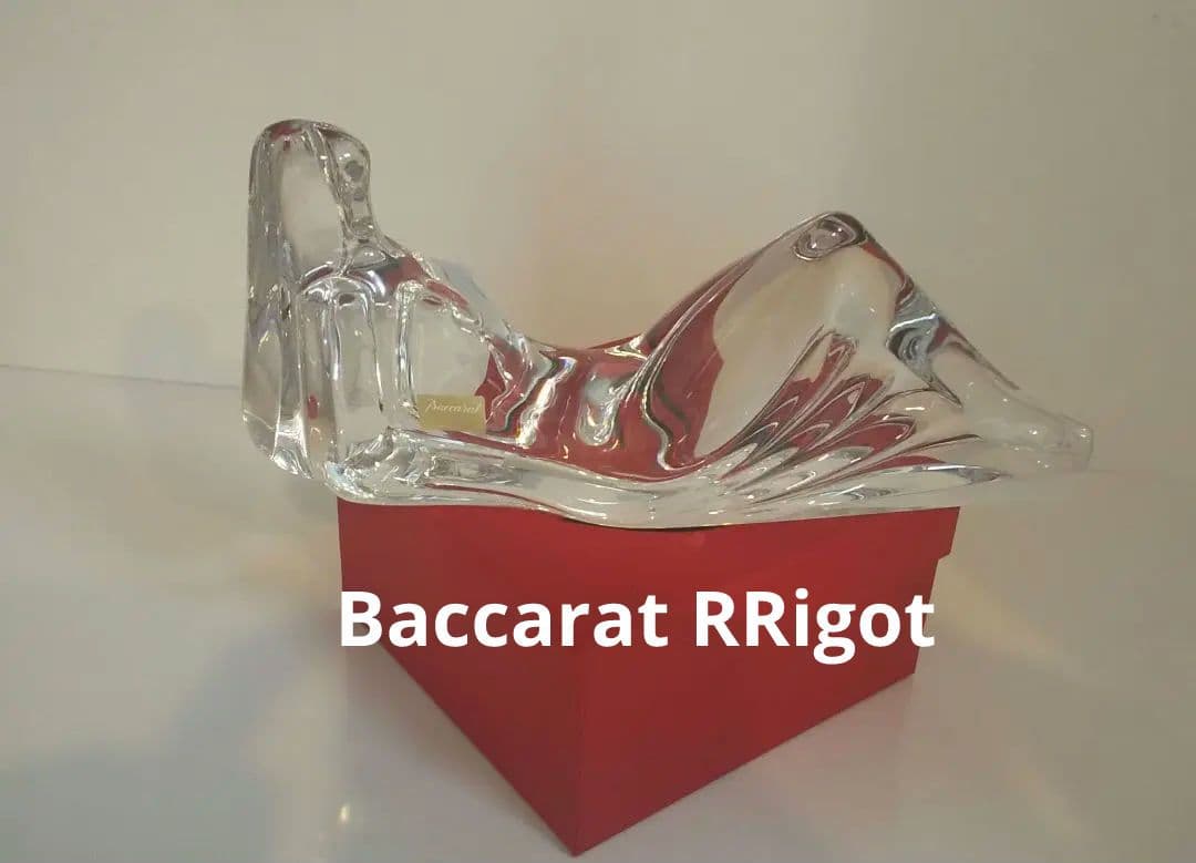 新春 超レア品 全長21㎝ バカラ リゴット クリスタル 女性 Baccarat