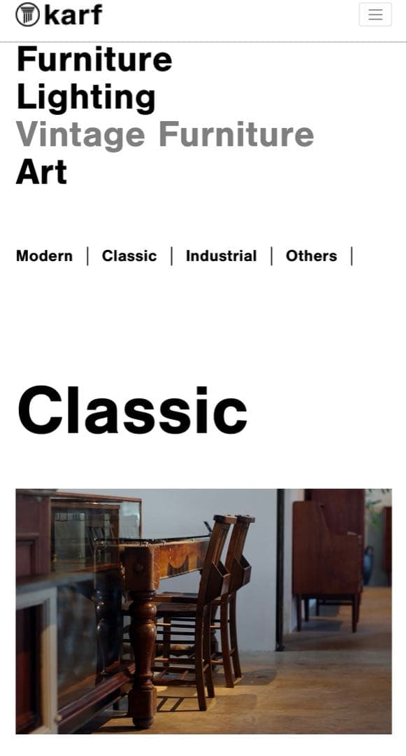 希少！Karf Library Collection ガラス扉　キャビネット