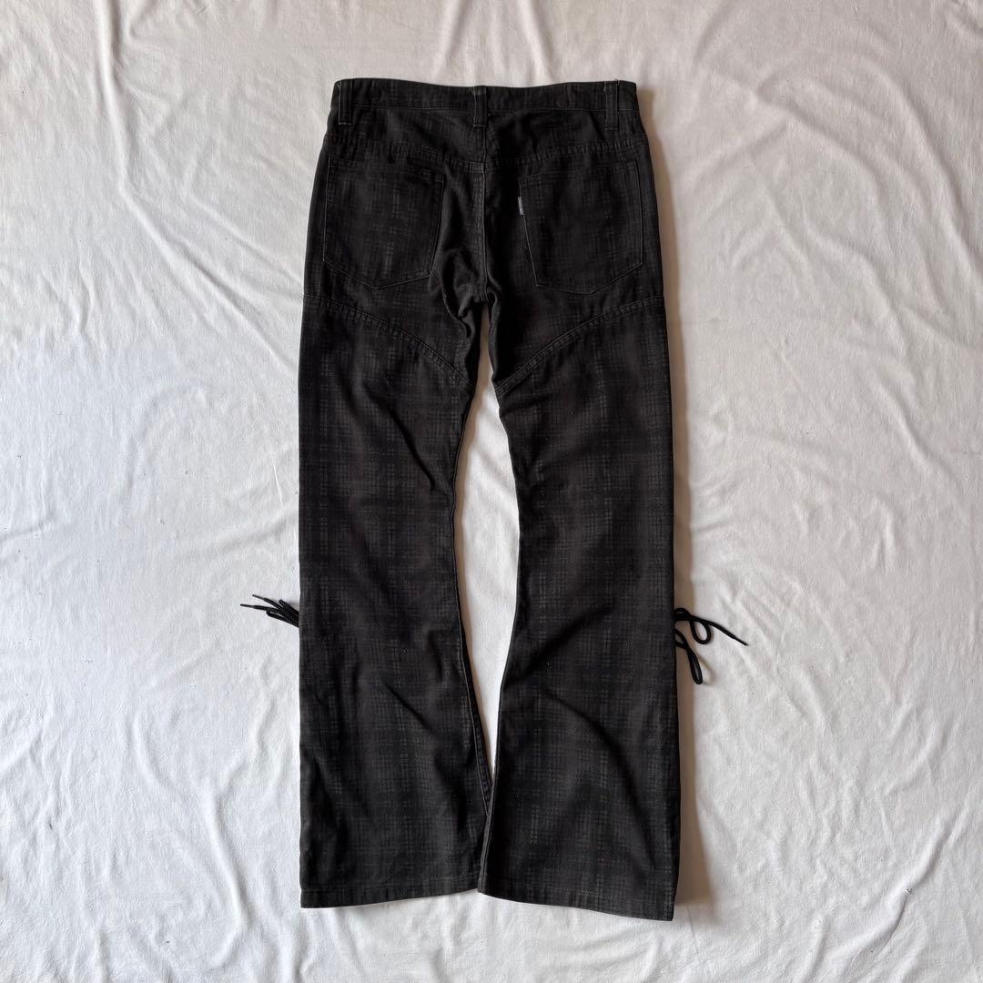 00s TORNADO MART レースアップ フレアパンツ archive