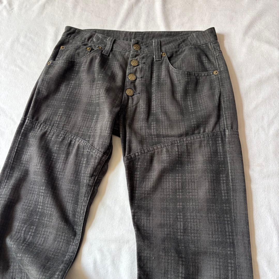 00s TORNADO MART レースアップ フレアパンツ archive