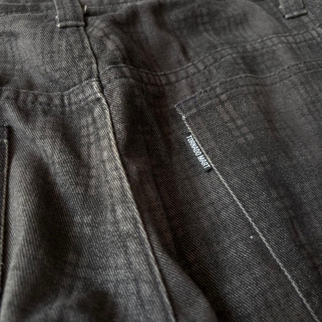 00s TORNADO MART レースアップ フレアパンツ archive