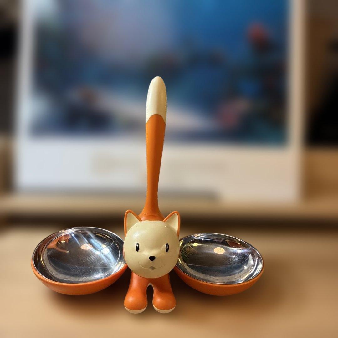 ALESSI アレッシィキャットボウル　猫 食器18/10ステンレス